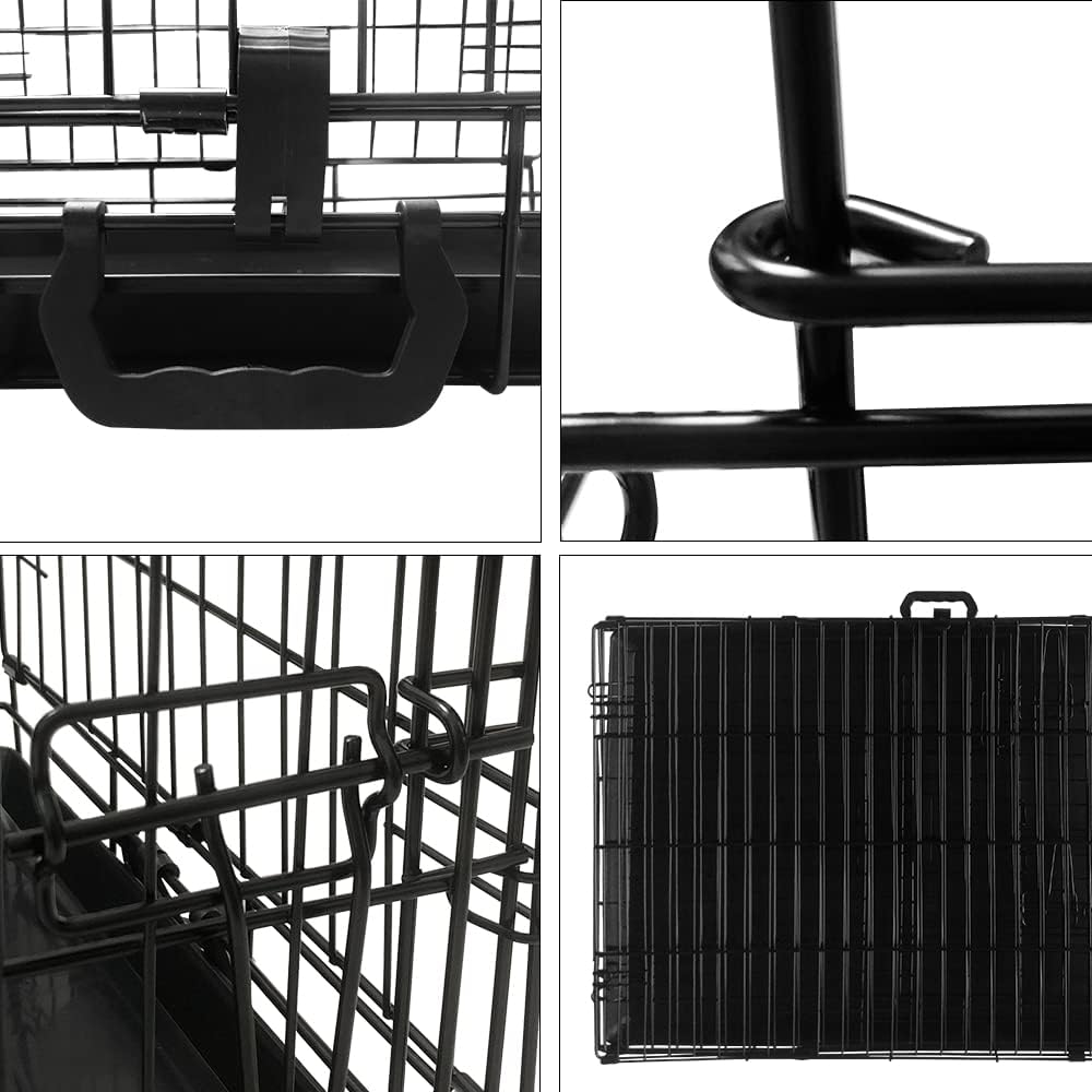 Συρμάτινο Κλουβί Σκύλου Nobleza 91 x 57 x 63.5 cm - Μαύρο Συρμάτινο Κλουβί Σκύλου Nobleza 91 x 57 x 63.5 cm - Μαύρο