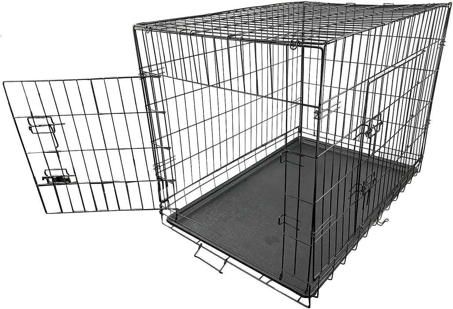 Συρμάτινο Κλουβί Σκύλου Nobleza 91 x 57 x 63.5 cm - Μαύρο Συρμάτινο Κλουβί Σκύλου Nobleza 91 x 57 x 63.5 cm - Μαύρο