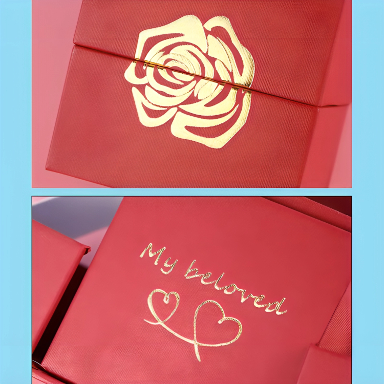 Συσκευασία Δώρου Έκπληξη με Κρυμμένο Τριαντάφυλλο - Valentine's Day Gift Box Συσκευασία Δώρου Έκπληξη με Κρυμμένο Τριαντάφυλλο - Valentine's Day Gift Box