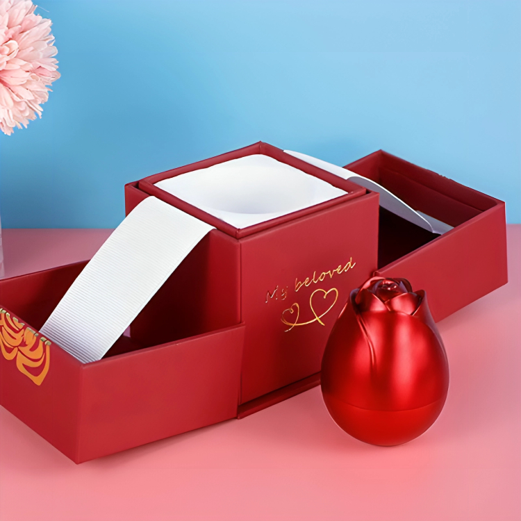 Συσκευασία Δώρου Έκπληξη με Κρυμμένο Τριαντάφυλλο - Valentine's Day Gift Box Συσκευασία Δώρου Έκπληξη με Κρυμμένο Τριαντάφυλλο - Valentine's Day Gift Box