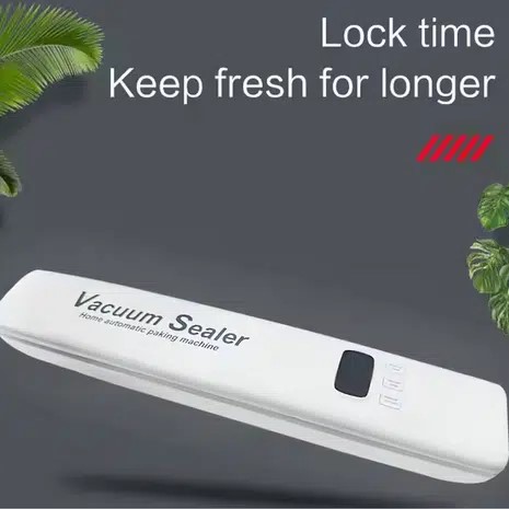 Συσκευή Αεροστεγούς Σφραγίσματος Τροφίμων με Οθόνη - Λευκό Χρώμα Συσκευή Αεροστεγούς Σφραγίσματος Τροφίμων με Οθόνη - Λευκό Χρώμα