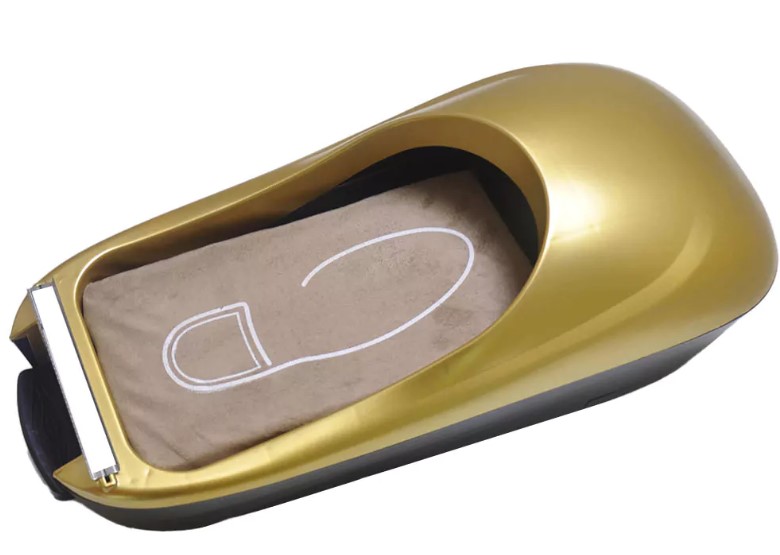 Συσκευή Εφαρμογής Μεμβράνης για Σόλες Παπουτσιών - Για Καθαρούς και Αποστειρωμένους Χώρους - Χρυσό Συσκευή Εφαρμογής Μεμβράνης για Σόλες Παπουτσιών - Για Καθαρούς και Αποστειρωμένους Χώρους - Χρυσό
