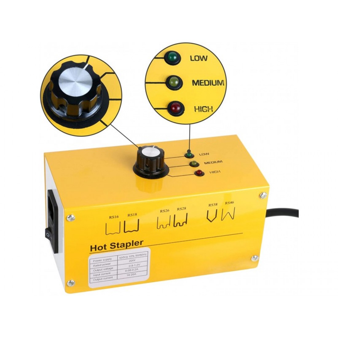 Συσκευή Επισκευής Σπασμένων Πλαστικών Με Συρραπτικά Συσκευή Επισκευής Σπασμένων Πλαστικών Με Συρραπτικά