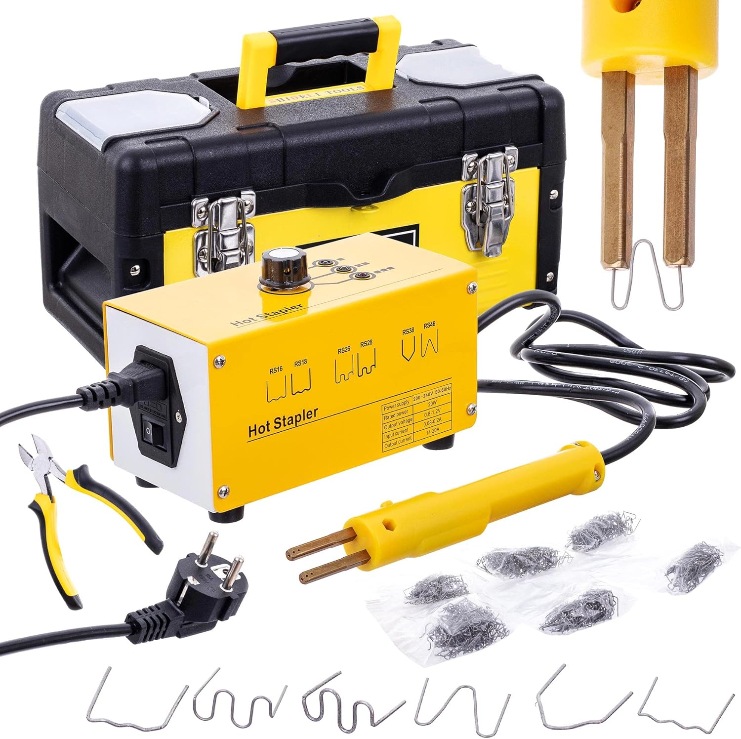 Συσκευή Επισκευής Σπασμένων Πλαστικών Με Συρραπτικά Συσκευή Επισκευής Σπασμένων Πλαστικών Με Συρραπτικά