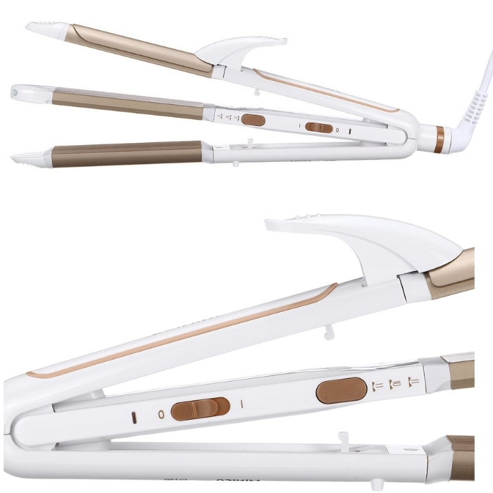 Συσκευή Μαλλιών 3 σε 1 για Ίσιωμα & Μπούκλες 65W - Hoomei Συσκευή Μαλλιών 3 σε 1 για Ίσιωμα & Μπούκλες 65W - Hoomei