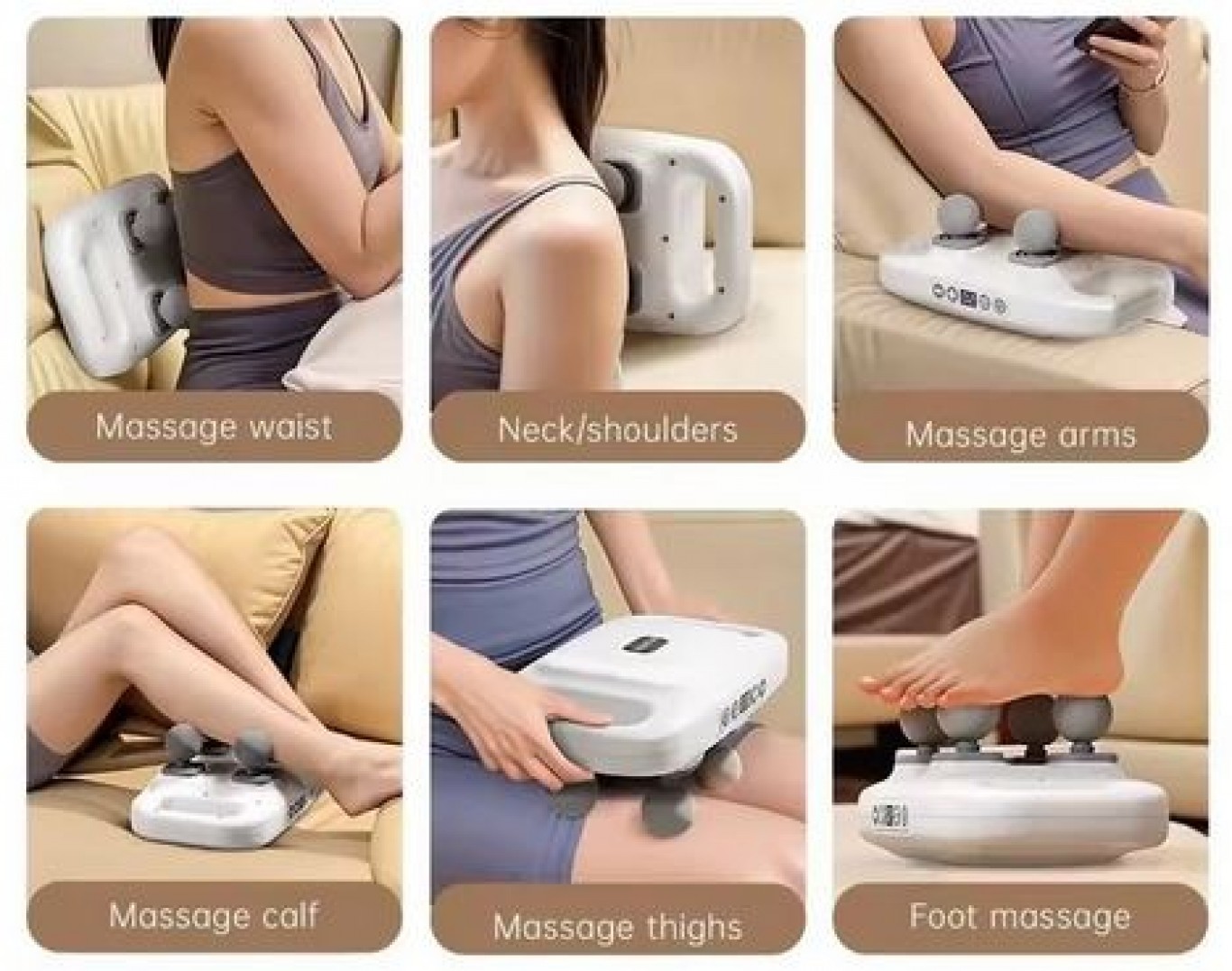 Συσκευή Μασάζ 4 Κεφαλών MDHL Συσκευή Μασάζ 4 Κεφαλών MDHL