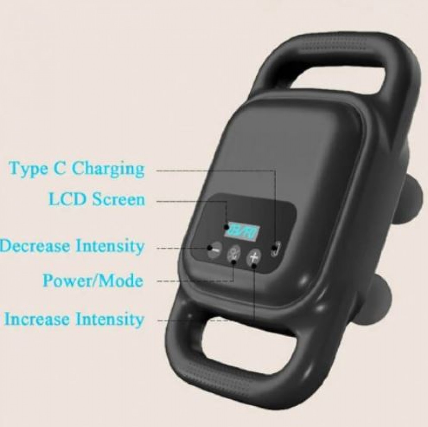 Συσκευή Μασάζ 4 Κεφαλών MDHL Συσκευή Μασάζ 4 Κεφαλών MDHL