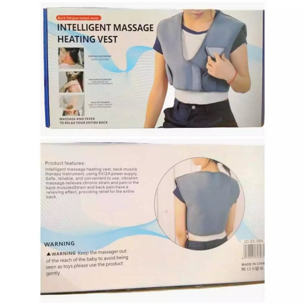 Συσκευή Μασάζ για την Πλάτη - Έξυπνο Θερμαντικό Γιλέκο Συσκευή Μασάζ για την Πλάτη - Έξυπνο Θερμαντικό Γιλέκο