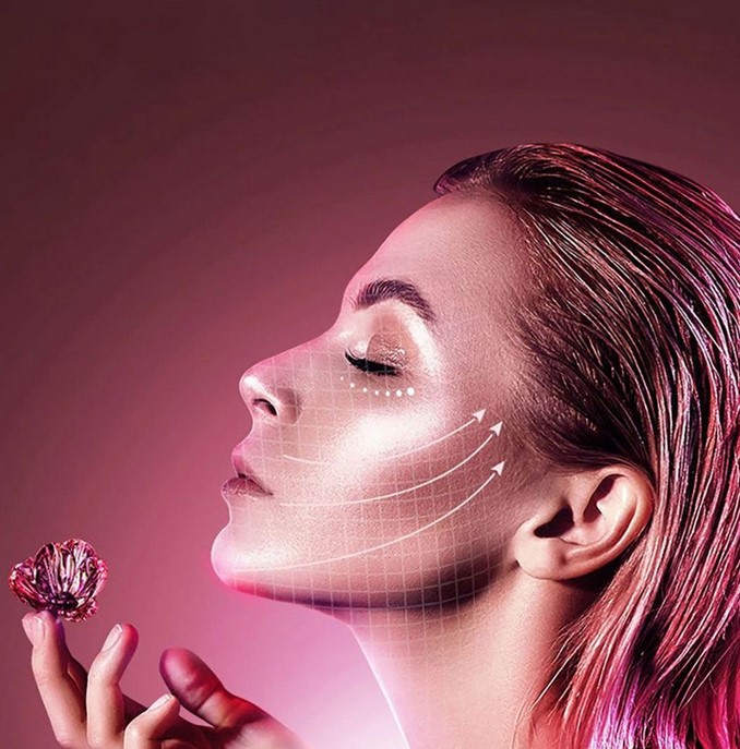 Συσκευή Μασάζ και Σύσφιξης Προσώπου με LED Συσκευή Μασάζ και Σύσφιξης Προσώπου με LED