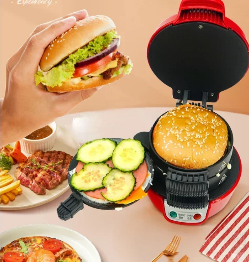 Συσκευή Παρασκευής Burger Εύκολα και Υγιεινά με Αντικολλητική Επίστρωση RAF Συσκευή Παρασκευής Burger Εύκολα και Υγιεινά με Αντικολλητική Επίστρωση RAF