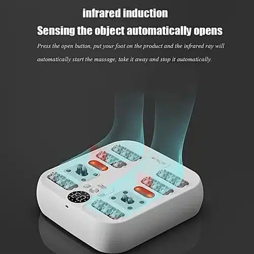 Συσκευή Xαλάρωσης και Μασάζ Ποδιών – Automatic Roller Foot Massager Λευκό Συσκευή Xαλάρωσης και Μασάζ Ποδιών – Automatic Roller Foot Massager Λευκό