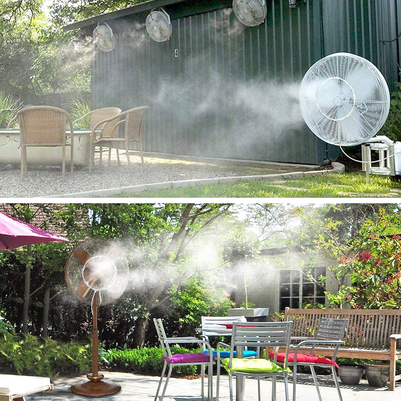 Σύστημα Κιτ Υδρονέφωσης & Δροσισμού Ανεμιστήρα με 4 Ρυθμιζόμενα Μπέκ 10 Μέτρα - Patio Mist-cooling Kit Σύστημα Κιτ Υδρονέφωσης & Δροσισμού Ανεμιστήρα με 4 Ρυθμιζόμενα Μπέκ 10 Μέτρα - Patio Mist-cooling Kit