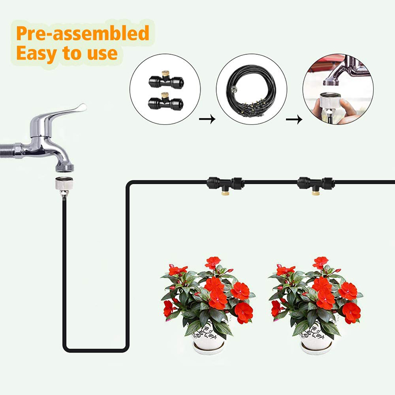 Σύστημα Κιτ Υδρονέφωσης & Δροσισμού Εξωτερικών Χώρων με 10 Ρυθμιζόμενα Μπέκ 10 Μέτρα - Patio Mistcooling Kit Σύστημα Κιτ Υδρονέφωσης & Δροσισμού Εξωτερικών Χώρων με 10 Ρυθμιζόμενα Μπέκ 10 Μέτρα - Patio Mistcooling Kit