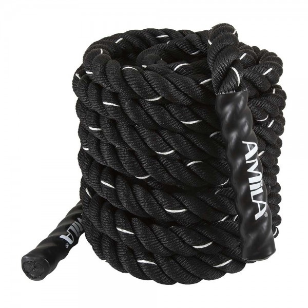 Σχοινί Προπόνησης Crossfit 9m AMILA Battle Rope NS Σχοινί Προπόνησης Crossfit 9m AMILA Battle Rope NS
