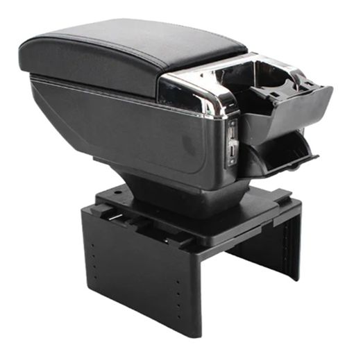 Τεμπέλης Αυτοκινήτου με Ποτηροθήκη Τασάκι και 4 USB Θύρες Τεμπέλης Αυτοκινήτου με Ποτηροθήκη Τασάκι και 4 USB Θύρες