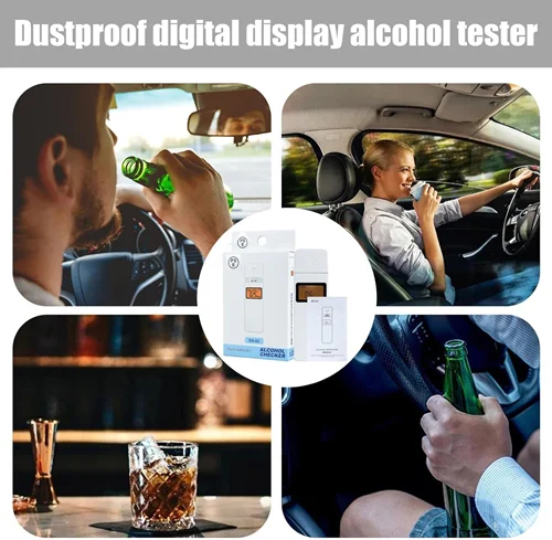 Τεστ Ανίχνευσης Αλκοόλ - Alcohol Checker Λευκό Τεστ Ανίχνευσης Αλκοόλ - Alcohol Checker Λευκό