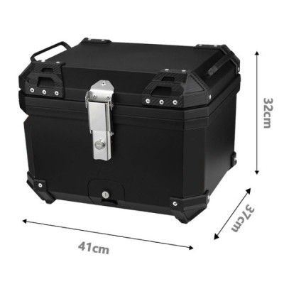 Τετράγωνη Μπαγκαζιέρα Μοτοσυκλέτας Χωρητικότητας 45Lt - Βαλίτσα Αποθήκευσης Μηχανής Μαύρο Τετράγωνη Μπαγκαζιέρα Μοτοσυκλέτας Χωρητικότητας 45Lt - Βαλίτσα Αποθήκευσης Μηχανής Μαύρο