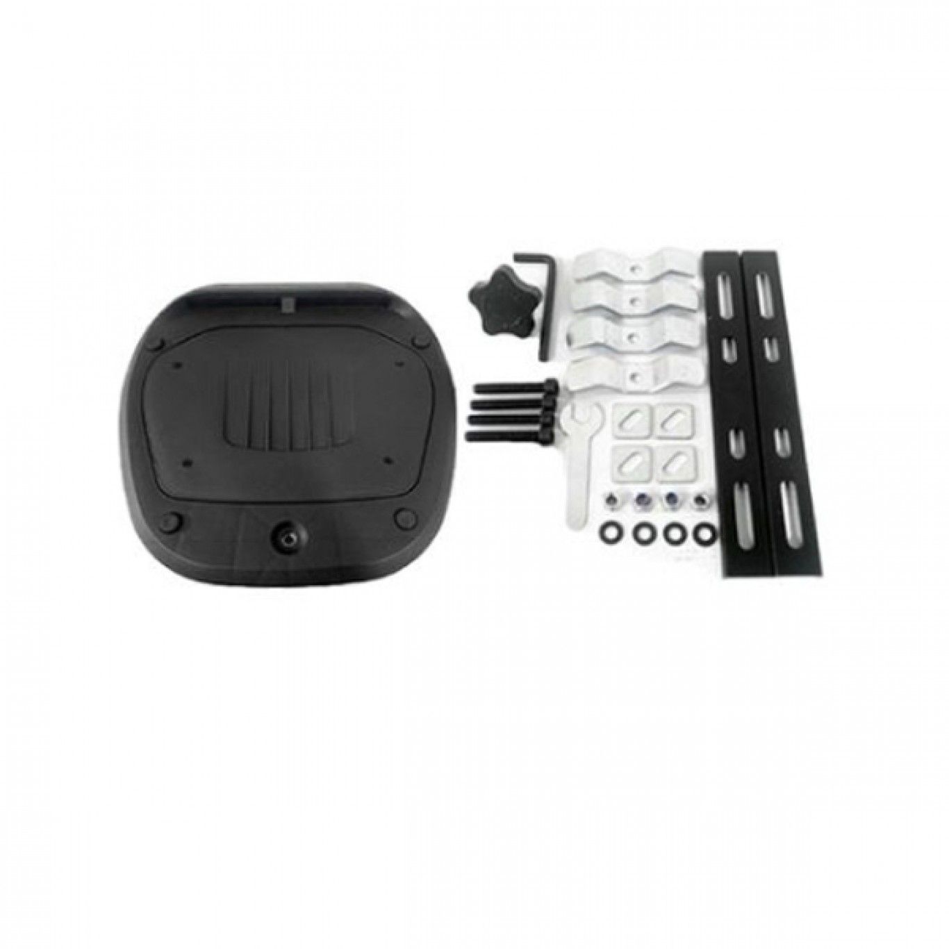 Τετράγωνη Μπαγκαζιέρα Μοτοσυκλέτας Χωρητικότητας 36Lt - Βαλίτσα Αποθήκευσης Μηχανής Μαύρο Τετράγωνη Μπαγκαζιέρα Μοτοσυκλέτας Χωρητικότητας 36Lt - Βαλίτσα Αποθήκευσης Μηχανής Μαύρο