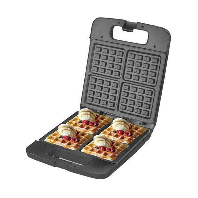 Τετράγωνη Βαφλιέρα 4 Θέσεων 1400W RAF Τετράγωνη Βαφλιέρα 4 Θέσεων 1400W RAF