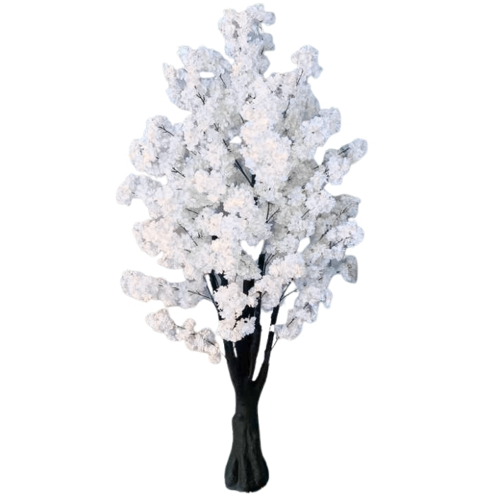 Τεχνητό Διακοσμητικό Δέντρο με Άνθη 2.5m Λευκό Τεχνητό Διακοσμητικό Δέντρο με Άνθη 2.5m Λευκό