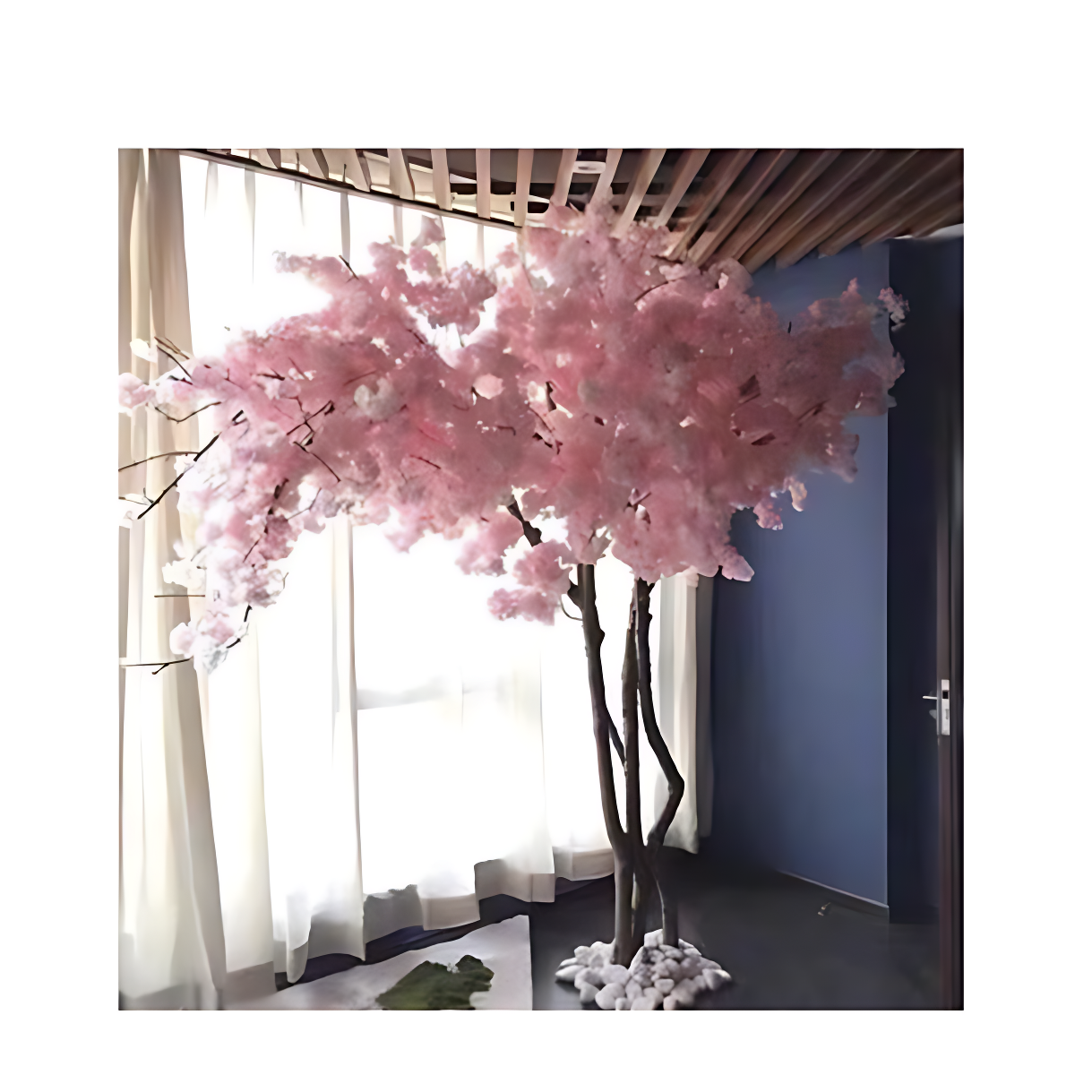 Τεχνητό Διακοσμητικό Δέντρο με Άνθη 2.5m Λευκό Τεχνητό Διακοσμητικό Δέντρο με Άνθη 2.5m Λευκό