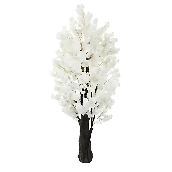 Τεχνητό Διακοσμητικό Δέντρο με Άνθη 2.5m Λευκό Τεχνητό Διακοσμητικό Δέντρο με Άνθη 2.5m Λευκό