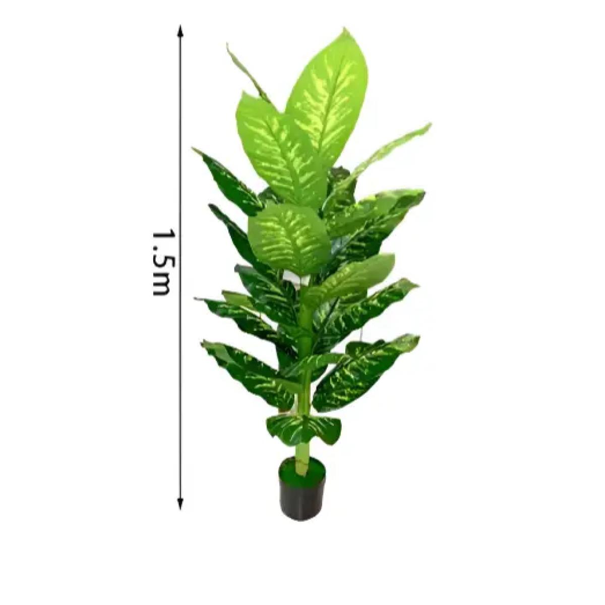 Τεχνητό Διακοσμητικό Φυτό Ντιφενμπάχια 150cm με Ρεαλιστική Εμφάνιση Τεχνητό Διακοσμητικό Φυτό Ντιφενμπάχια 150cm με Ρεαλιστική Εμφάνιση