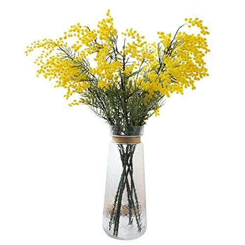 Τεχνητό Διακοσμητικό Λουλούδι Μιμόζα/Γαζία - Artificial Flower 86cm Τεχνητό Διακοσμητικό Λουλούδι Μιμόζα/Γαζία - Artificial Flower 86cm