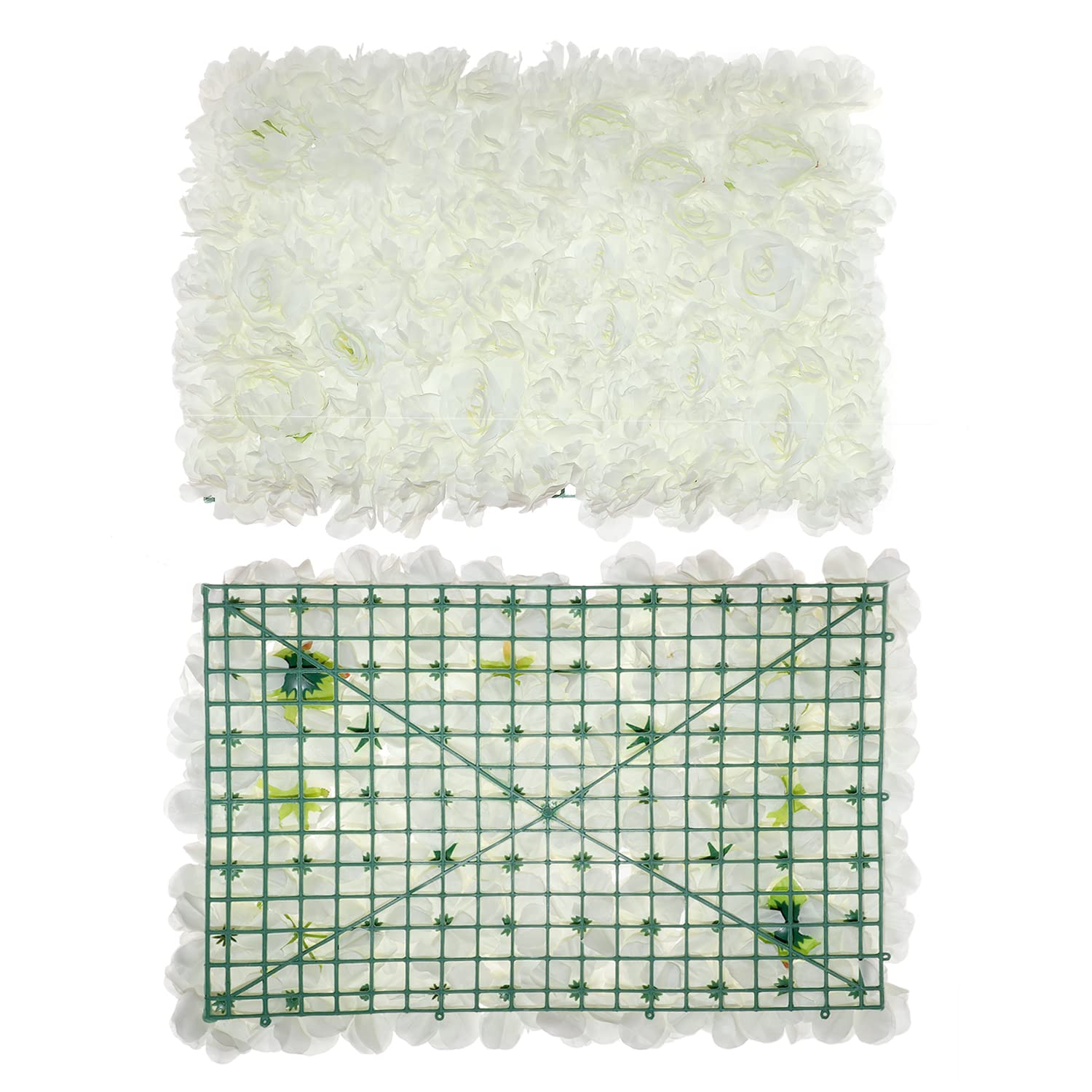 Τεχνητό Διακοσμητικό Πάνελ με Λευκά Τριαντάφυλλα 40 x 60cm Τεχνητό Διακοσμητικό Πάνελ με Λευκά Τριαντάφυλλα 40 x 60cm