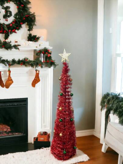 Τεχνητό Χριστουγεννιάτικο Δέντρο Slim 120x30cm με Πλαστική Βάση Τεχνητό Χριστουγεννιάτικο Δέντρο Slim 120x30cm με Πλαστική Βάση