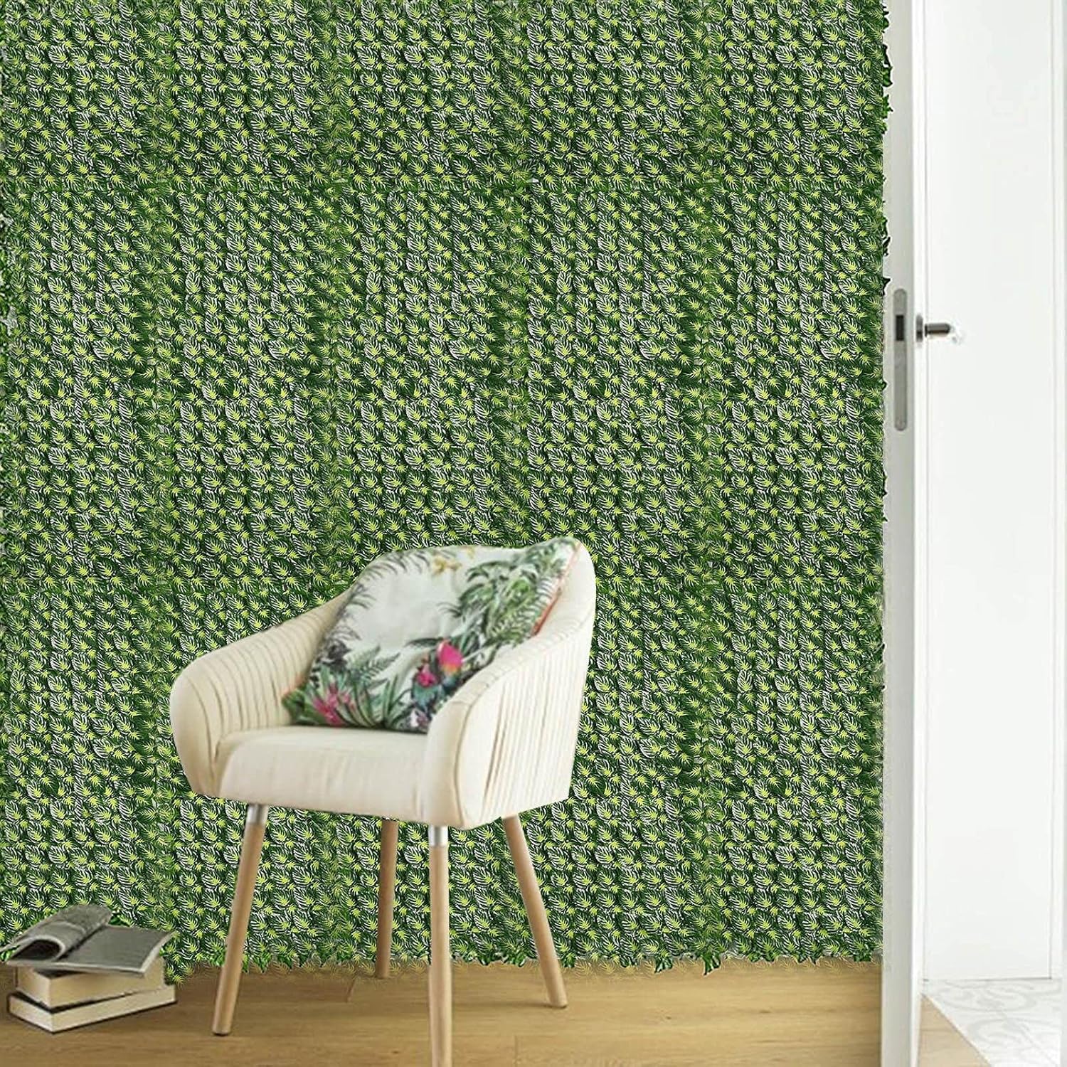 Τεχνητός Φράχτης 300x100cm Εξωτερικού Χώρου με Φύλλωμα Τεχνητός Φράχτης 300x100cm Εξωτερικού Χώρου με Φύλλωμα