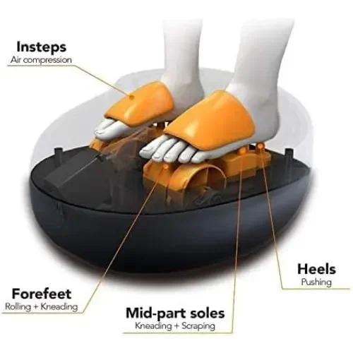 Θερμαινόμενη Συσκευή Για Μασαζ Ποδιών Με Λειτουργία Πρεσσοθεραπείας-Shiatsu Θερμαινόμενη Συσκευή Για Μασαζ Ποδιών Με Λειτουργία Πρεσσοθεραπείας-Shiatsu