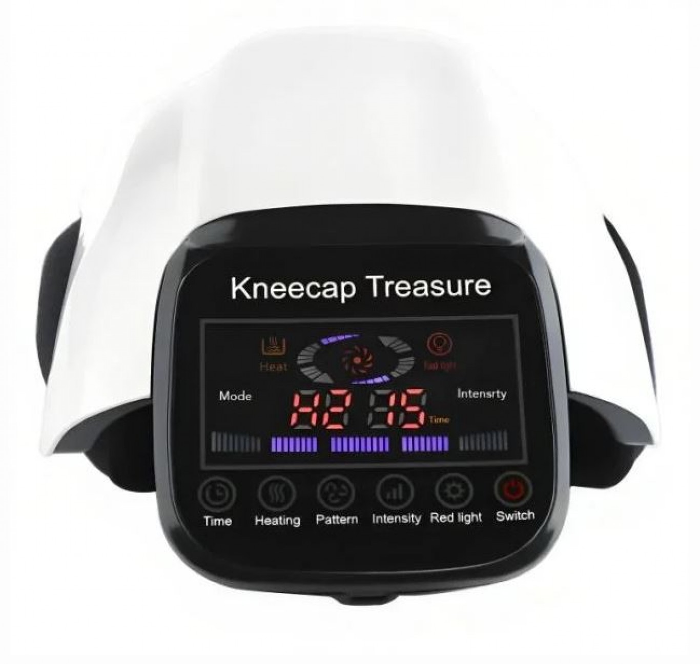 Θερμαινόμενη Συσκευή Μασάζ Γονάτου 3 σε 1 με Θερμότητα και Δόνηση 2600mAh Θερμαινόμενη Συσκευή Μασάζ Γονάτου 3 σε 1 με Θερμότητα και Δόνηση 2600mAh