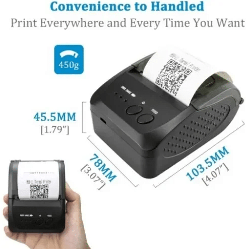 Θερμικός Εκτυπωτής Αποδείξεων 58mm Υποστήριξη USB Android & IOS για Σύστημα POS Θερμικός Εκτυπωτής Αποδείξεων 58mm Υποστήριξη USB Android & IOS για Σύστημα POS