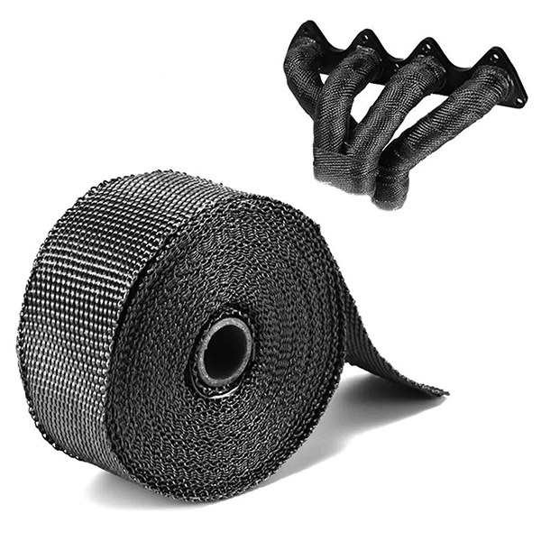 Θερμικό Κάλυμμα Ρολό Υψηλής Αντοχής 10m για Σωλήνες Εξάτμισης Μοτοσικλέτας – Μαύρο Θερμικό Κάλυμμα Ρολό Υψηλής Αντοχής 10m για Σωλήνες Εξάτμισης Μοτοσικλέτας – Μαύρο