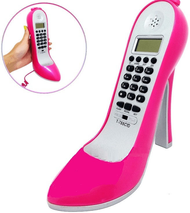 Τηλεφωνική Ενσύρματη Συσκευή Σταθερό Τηλέφωνο Γόβα με Αναγνώριση Κλήσης σε Φούξια Χρώμα - Cartoon Workmanship Telephone Fuchsia Τηλεφωνική Ενσύρματη Συσκευή Σταθερό Τηλέφωνο Γόβα με Αναγνώριση Κλήσης σε Φούξια Χρώμα - Cartoon Workmanship Telephone Fuchsia