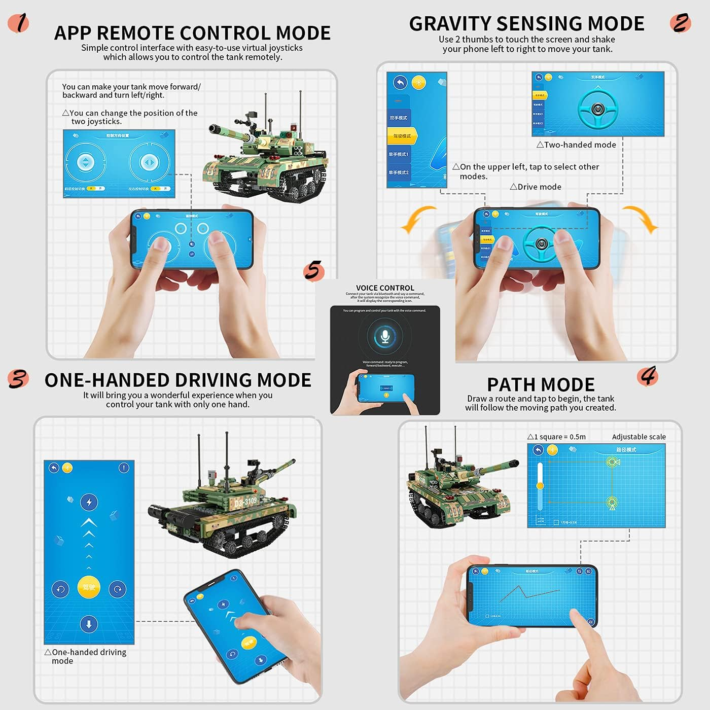 Τηλεκατευθυνόμενο Άρμα Μάχης Με Τηλεχειριστήριο Andowl Τηλεκατευθυνόμενο Άρμα Μάχης Με Τηλεχειριστήριο Andowl