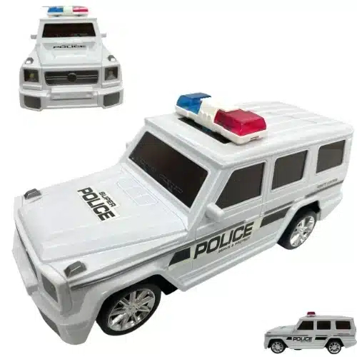 Τηλεκατευθυνόμενο Αστυνομικό Όχημα Κλίμακας 1:14 Off Road με Φως και Χειριστήριο Τεσσάρων Κατευθύνσεων Κατάλληλο από 6+ Ετών Τηλεκατευθυνόμενο Αστυνομικό Όχημα Κλίμακας 1:14 Off Road με Φως και Χειριστήριο Τεσσάρων Κατευθύνσεων Κατάλληλο από 6+ Ετών