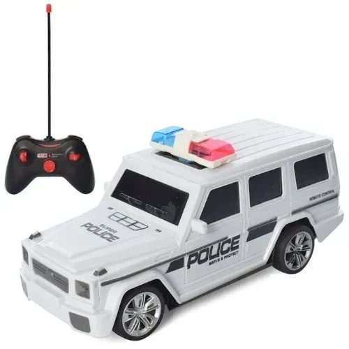 Τηλεκατευθυνόμενο Αστυνομικό Όχημα Κλίμακας 1:14 Off Road με Φως και Χειριστήριο Τεσσάρων Κατευθύνσεων Κατάλληλο από 6+ Ετών Τηλεκατευθυνόμενο Αστυνομικό Όχημα Κλίμακας 1:14 Off Road με Φως και Χειριστήριο Τεσσάρων Κατευθύνσεων Κατάλληλο από 6+ Ετών