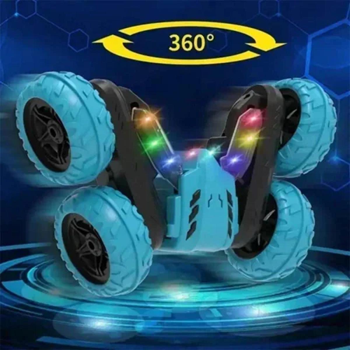 Τηλεκατευθυνόμενο Αυτοκίνητο 4x4 για Ακροβατικά με Τηλεκοντρόλ - Off Road Φωτισμό LED Stunt Car Τηλεκατευθυνόμενο Αυτοκίνητο 4x4 για Ακροβατικά με Τηλεκοντρόλ - Off Road Φωτισμό LED Stunt Car