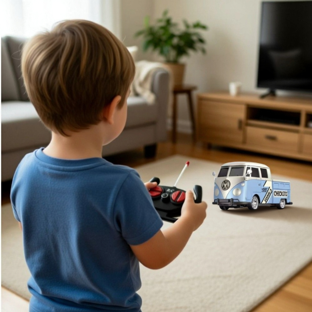 Τηλεκατευθυνόμενο Αυτοκίνητο Κλασικό Van RC 1:16 με Τηλεχειριστήριο Τηλεκατευθυνόμενο Αυτοκίνητο Κλασικό Van RC 1:16 με Τηλεχειριστήριο