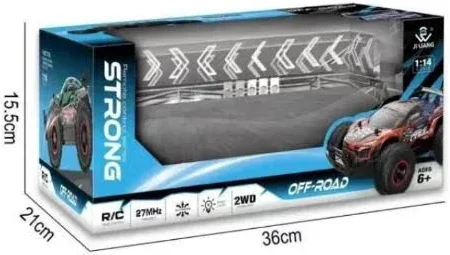 Τηλεκατευθυνόμενο Αυτοκίνητο Off Road 1:14 27MHz με Φώτα και Χειριστήριο Τηλεκατευθυνόμενο Αυτοκίνητο Off Road 1:14 27MHz με Φώτα και Χειριστήριο