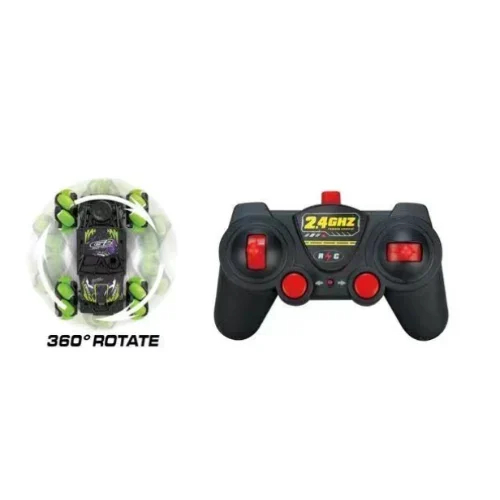 Τηλεκατευθυνόμενο Αυτοκίνητο Stunt 2.4Ghz με Φορτιστή USB, Χειριστήριο και Φώτα Τηλεκατευθυνόμενο Αυτοκίνητο Stunt 2.4Ghz με Φορτιστή USB, Χειριστήριο και Φώτα