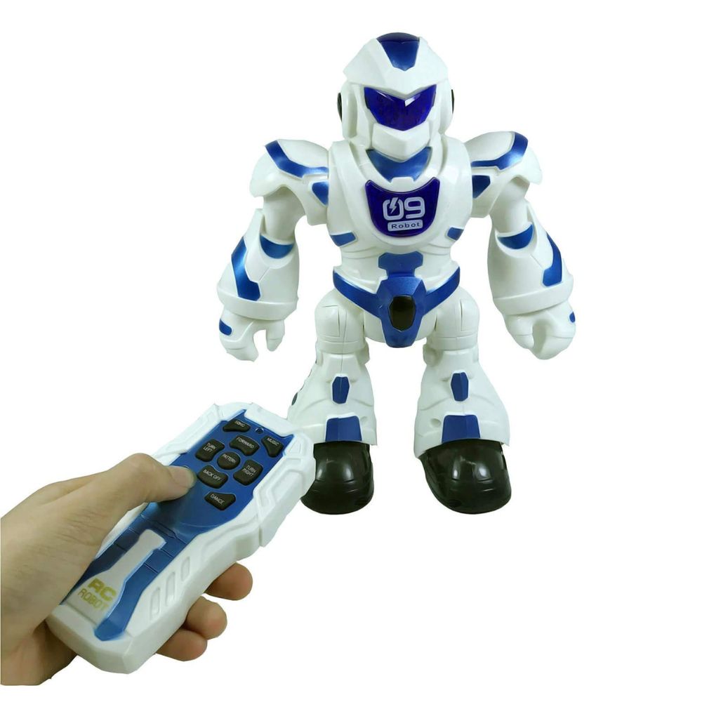 Τηλεκατευθυνόμενο Ρομπότ 25x26x9cm με Μουσική και Χορό – Μπλε Τηλεκατευθυνόμενο Ρομπότ 25x26x9cm με Μουσική και Χορό – Μπλε