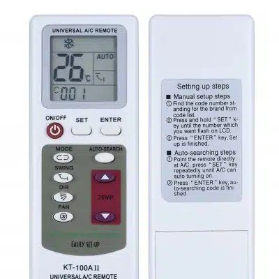 Τηλεκοντρόλ Universal για Όλα τα Κλιματιστικά – AC Remote με Φωτισμό Οθόνης LED Τηλεκοντρόλ Universal για Όλα τα Κλιματιστικά – AC Remote με Φωτισμό Οθόνης LED