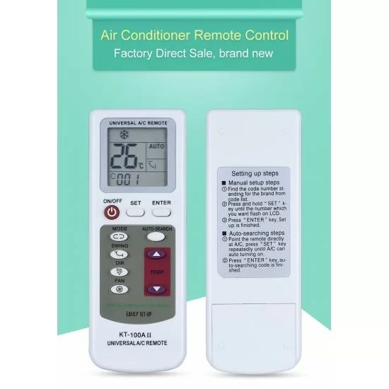 Τηλεκοντρόλ Universal για Όλα τα Κλιματιστικά – AC Remote με Φωτισμό Οθόνης LED Τηλεκοντρόλ Universal για Όλα τα Κλιματιστικά – AC Remote με Φωτισμό Οθόνης LED