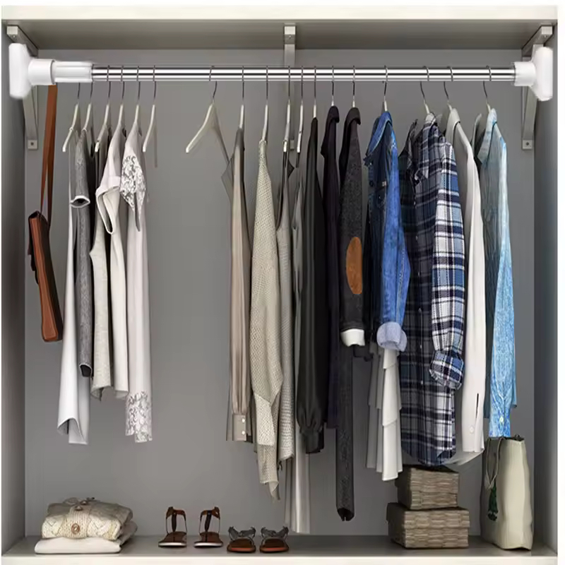 Τηλεσκοπική Ράβδος 90-160εκ από Ανοξείδωτο Χάλυβα - Ιδανική για Κουρτίνα Μπάνιου & Κρέμασμα Ρούχων Τηλεσκοπική Ράβδος 90-160εκ από Ανοξείδωτο Χάλυβα - Ιδανική για Κουρτίνα Μπάνιου & Κρέμασμα Ρούχων