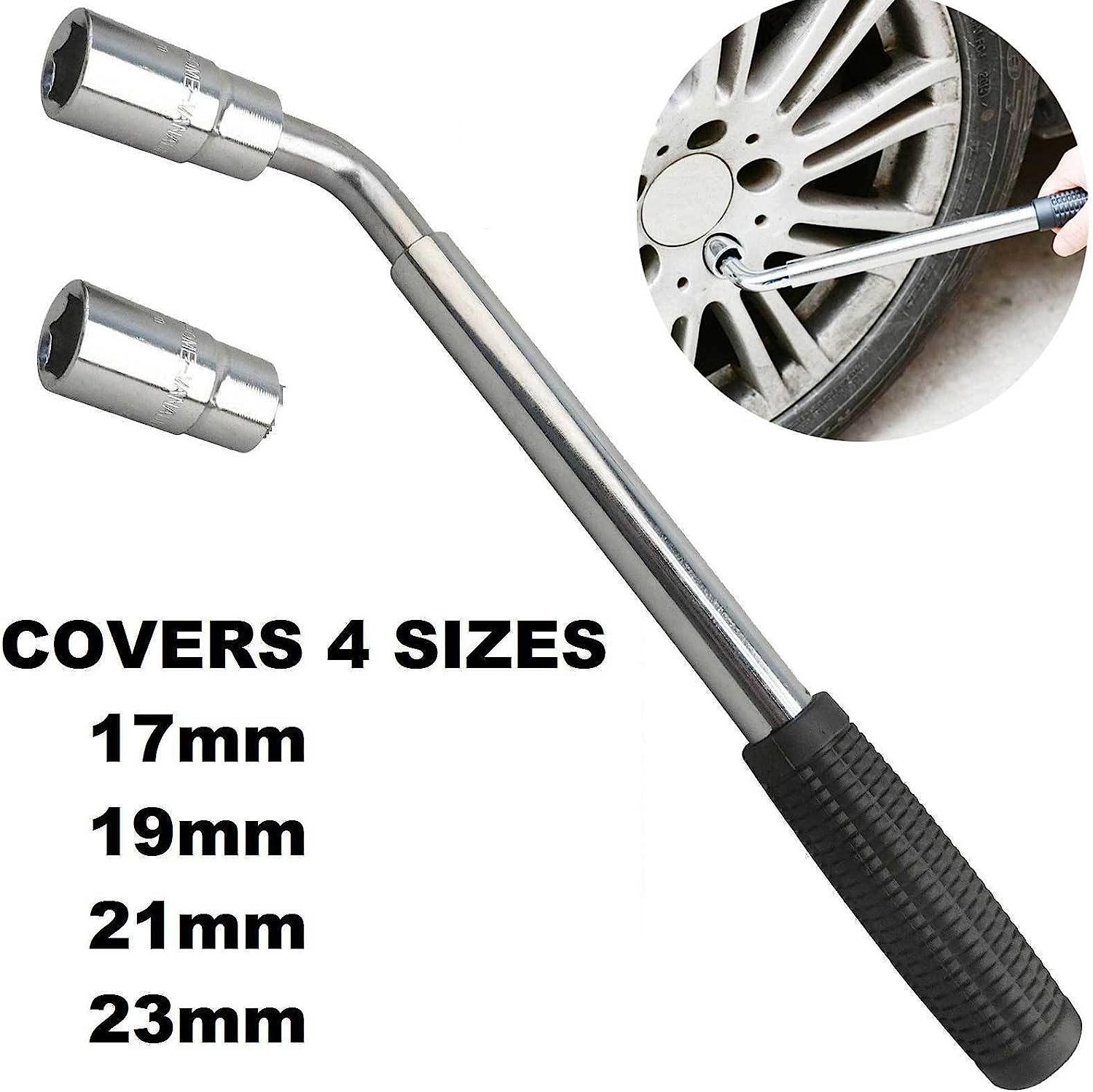 Τηλεσκοπικό Επεκτεινόμενο Μπουλονόκλειδο 53cm 17mm, 19mm, 21mm & 23mm Τηλεσκοπικό Επεκτεινόμενο Μπουλονόκλειδο 53cm 17mm, 19mm, 21mm & 23mm