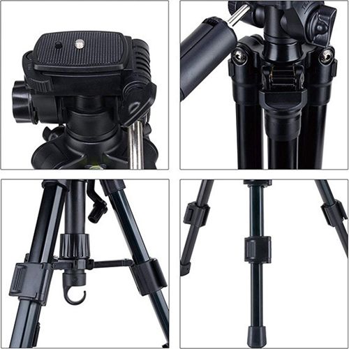 Τηλεσκοπικό Φορητό Τρίποδο για Φωτογραφικές Μηχανές και Ψηφιακά Βίντεο Μαύρο Τηλεσκοπικό Φορητό Τρίποδο για Φωτογραφικές Μηχανές και Ψηφιακά Βίντεο Μαύρο