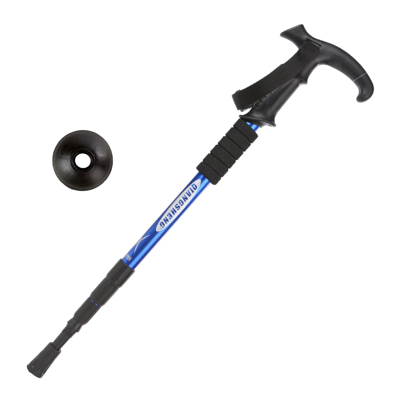 Τηλεσκοπικό Μπαστούνι Πεζοπορίας Ορειβασίας - Αντικραδασμικό με Λαβή & Ρυθμιζόμενο Λουρί Καρπού - 53-110 cm Τηλεσκοπικό Μπαστούνι Πεζοπορίας Ορειβασίας - Αντικραδασμικό με Λαβή & Ρυθμιζόμενο Λουρί Καρπού - 53-110 cm